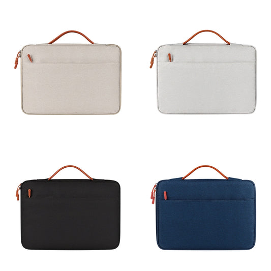 ND02S Adjustable Handle Waterproof Laptop Bag, Size: 14.1-15.4 inches(Navy Blue) by buy2fix