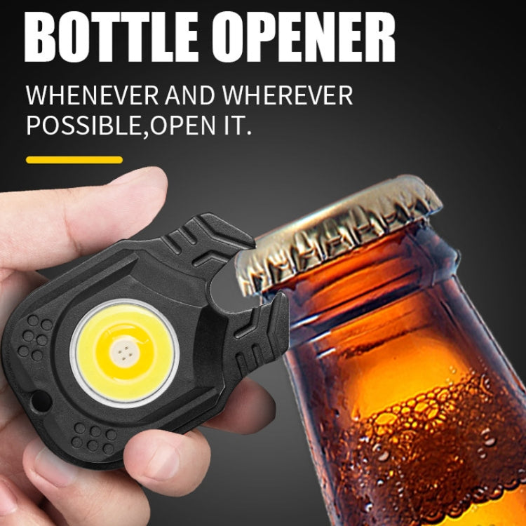 E-SMARTER W5129 Mini Strong Light Portable Flashlight, Specification: With Keychain by E-SMARTER