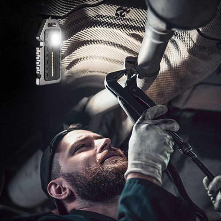 E-SMARTER W5136 Mini Keychain Strong Light Portable Flashlight(Tarnish) by E-SMARTER