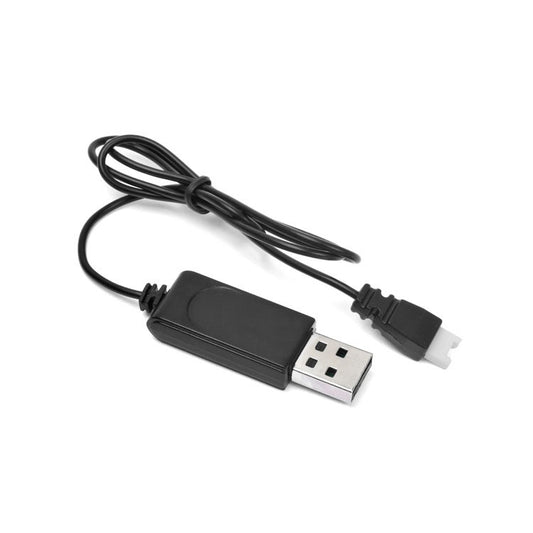 USB Charging Cable 3.7V 350mAh Air To Air Plug Without Protecting For Drone(Black) by buy2fix