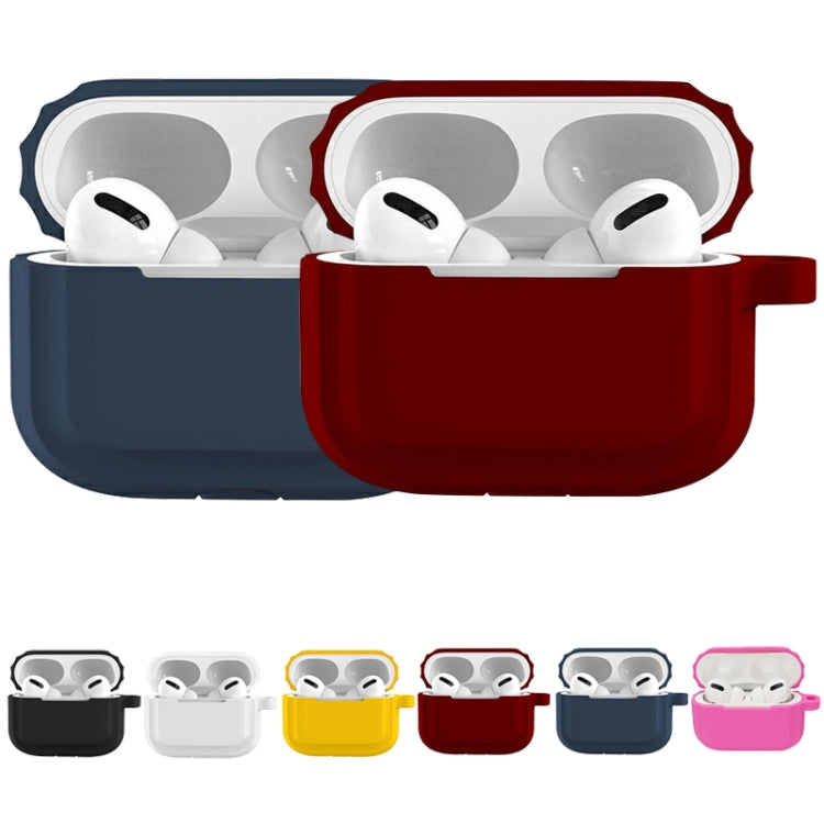 Bluetooth Earphone Soft Silicone Case For AirPods Pro (Black) - For AirPods Pro by buy2fix | Online Shopping UK | buy2fix