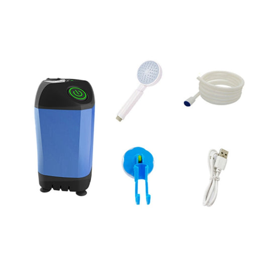 Outdoor Bath Artifact Field Dormitory Simple Electric Shower, Specification: Basic Model 4400mAh by buy2fix