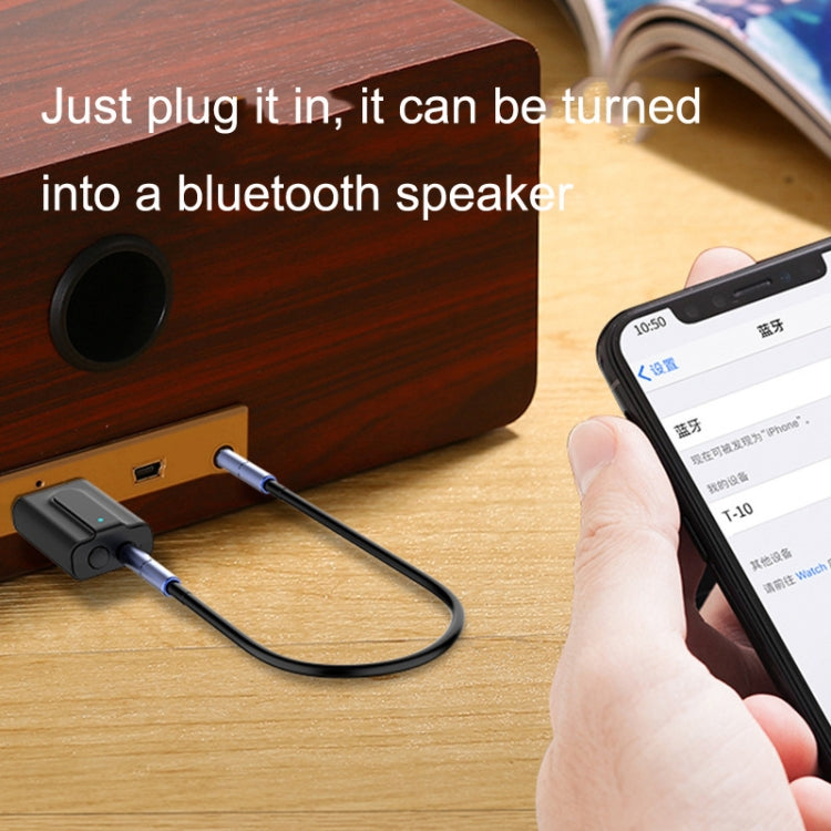 BT10 2 In 1 USB Bluetooth 5.0 Transmitter Receiver Speaker Computer Wireless Headphone Adapter by buy2fix