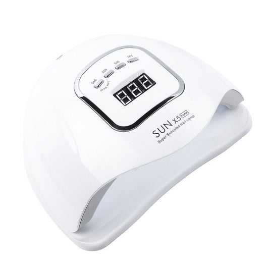 SunX5Max 150W Nail Polish Glue LED Phototherapy Induction Baking Lamp(EU Plug) by buy2fix