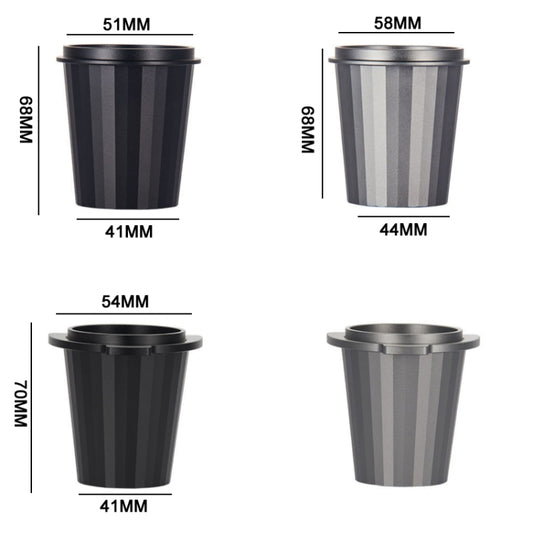 Coffee Machine Powder Cup Sieve Brewing Head Appliance, Color: Dark Black (51mm) - Coffee Machine Parts by buy2fix | Online Shopping UK | buy2fix