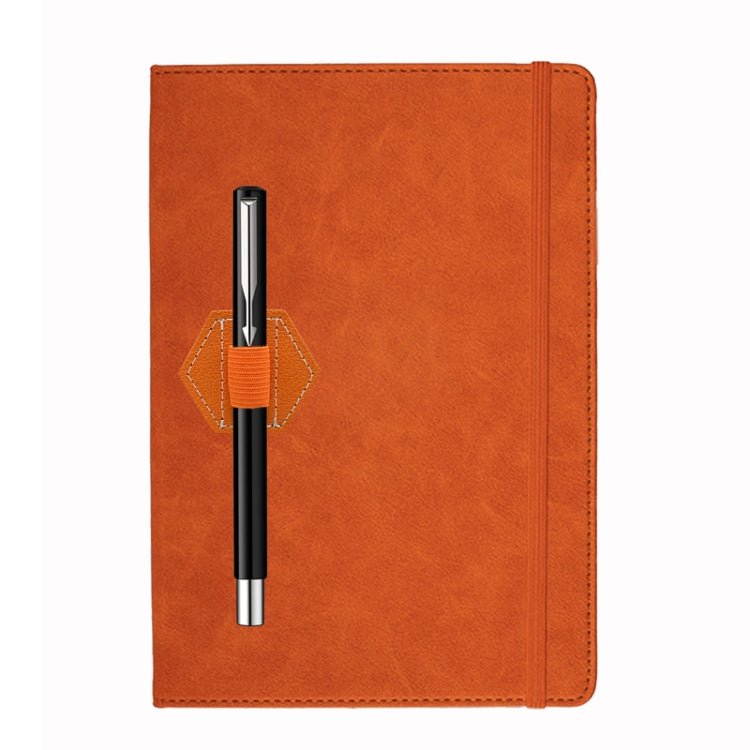 5 PCS Capacitive Pen Bag Self Adhesive Pen Holder PU Pen Clip,Style: Hexagonal Red by buy2fix