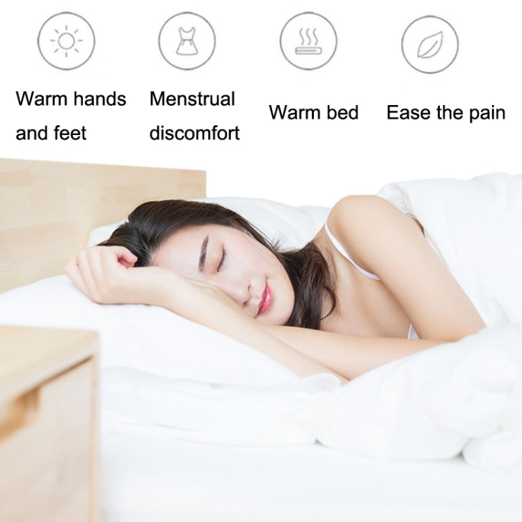 Silicone Microwave Oven Heating Water Injection Hand Bag, Color: Brown by buy2fix