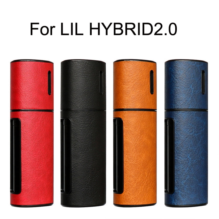 For LILHYBRID2.0 E-Cigarette Anti-fall Leather Protective Case(Red) by buy2fix