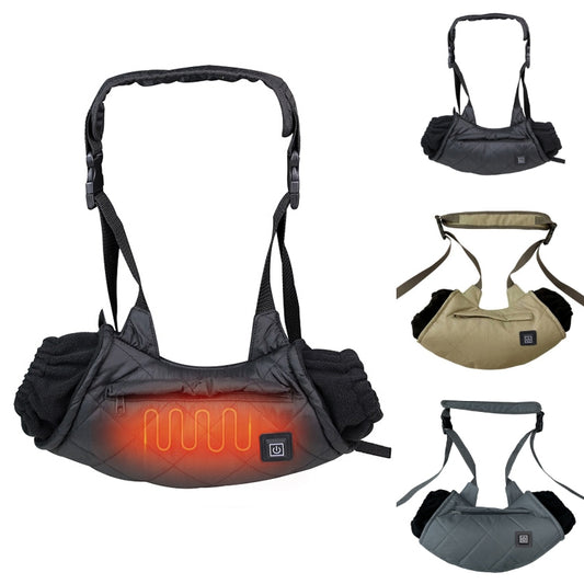 Outdoor Camping USB Heated Smart Warm Handbag(Black) by buy2fix