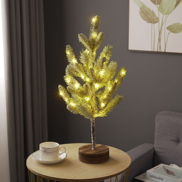 FS-SD045 Pine Needle Tree LED Christmas Atmosphere Home Decoration Light(Warm White) by buy2fix