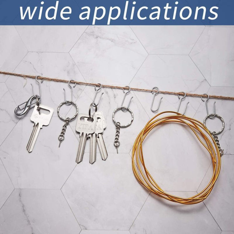 20PCS Metal Hook Set Curtain Easy Replacement Hook Accessories by buy2fix