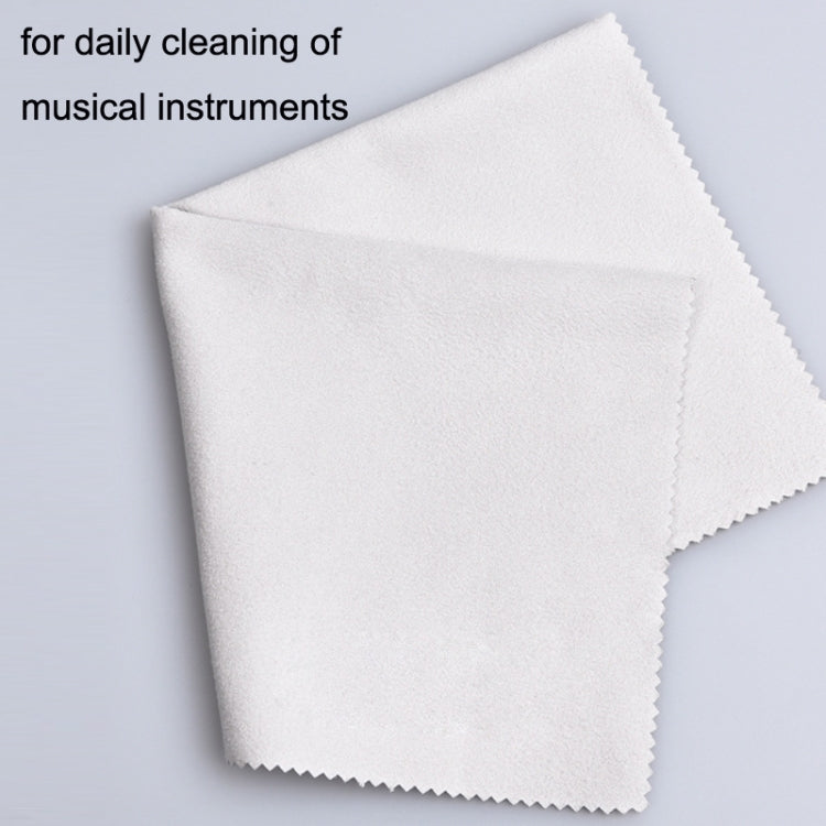 10PCS Wind Guitar Cleaning Cloth Piano Wipe Jean Cloth(Gray) by buy2fix