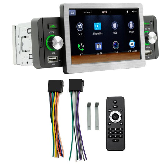 5 inch Bluetooth AUX Mobile Phone Interconnection USB Interface Car MP5(158C) - Car MP3 & MP4 & MP5 by buy2fix | Online Shopping UK | buy2fix