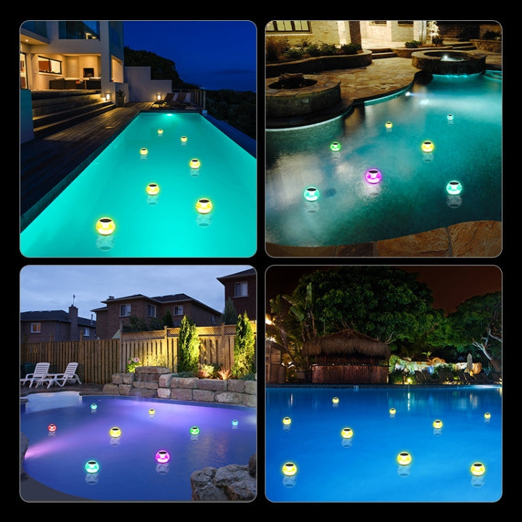 Solar Water Floating Lights Patio Pool Floating Landscape Decorative Lights(Three Light Mode) by buy2fix