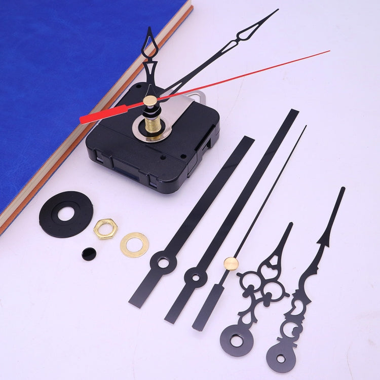 Shaft Length 17mm Quartz Clock Movement + 3 Sets Hands DIY Kit by buy2fix