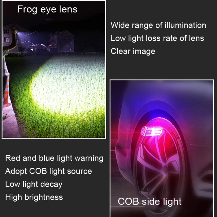 LH-B59 Car Maintenance Highlight Camping Light Emergency Visit Light(Black) by buy2fix