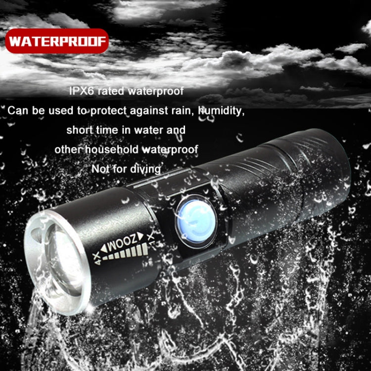 USB Ultraviolet Flashlight Jade Identification Fluorescence Detector(Black 365nm) by buy2fix