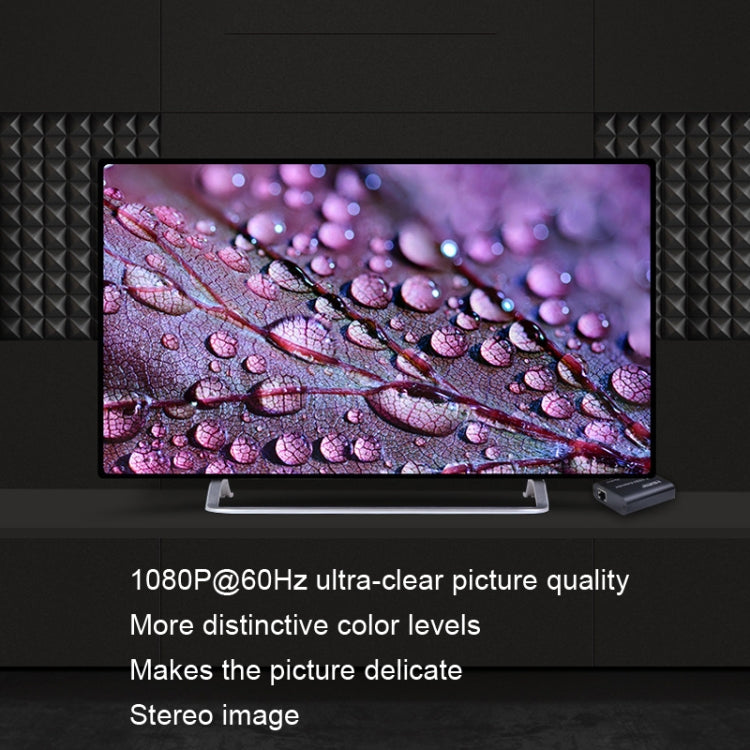 BW-HE60U HDMI Extender 60m RJ45 To HDMI Network Cable Transmission by buy2fix