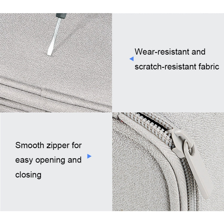 SM13 Multifunctional Digital Accessories Waterproof and Shock-absorbing Storage Bag(Navy Blue) by buy2fix