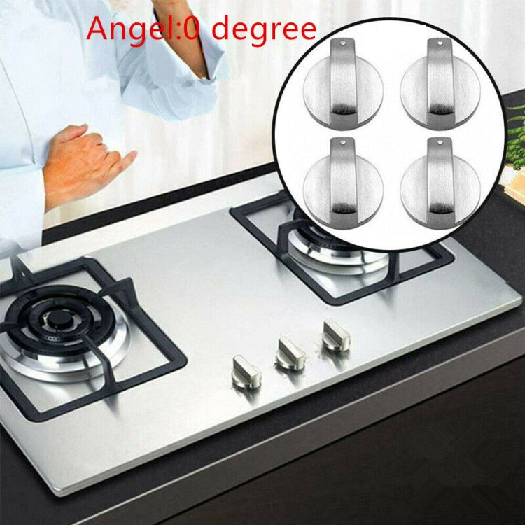 2pcs 6mm Cooker Hob Knobs Gas Stove Knobs Control Switch - Cooktop Parts by buy2fix | Online Shopping UK | buy2fix