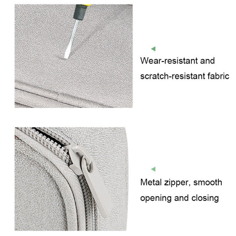 SM03DZ Waterproof Wear-resistant Digital Accessories Storage Bag(Gray) by buy2fix