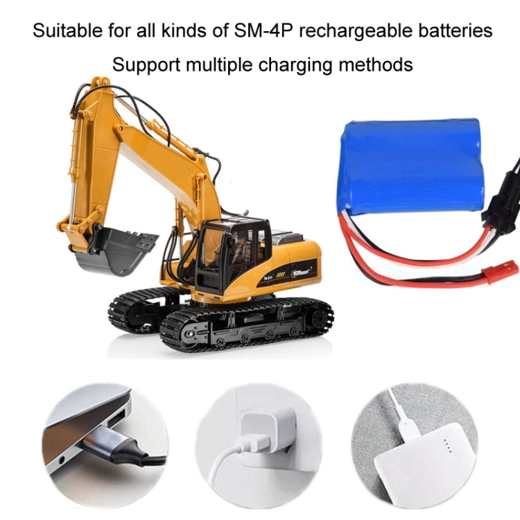 7.4V 18650 Lithium Battery USB Charging Cable(SM-4P) by buy2fix