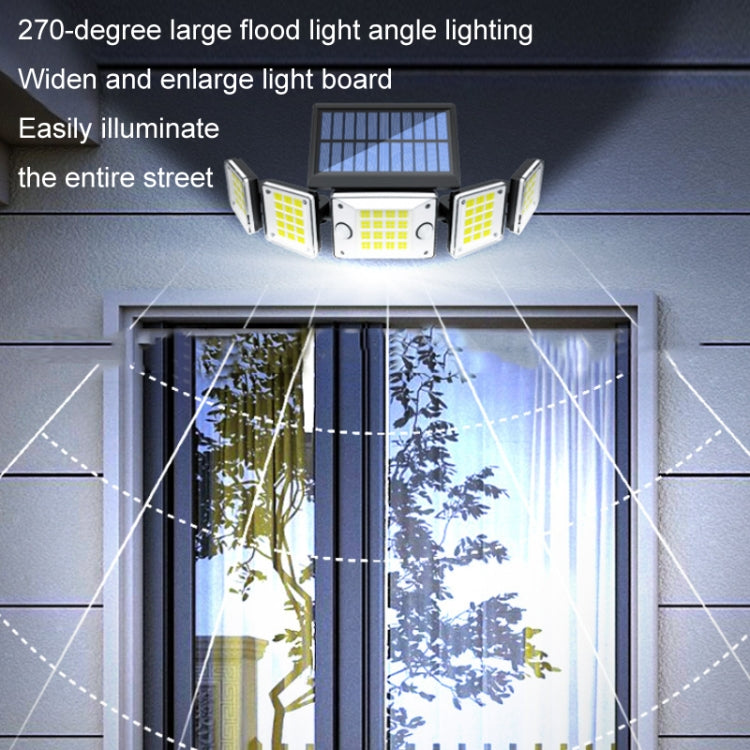 Outdoor Waterproof Solar Human Body Double Induction Wall Light, Specification: TY10707 One-piece by buy2fix