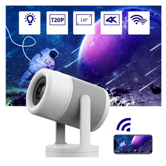 J1 1280 X 720P Projector WiFi 6 Android 11 System Supports Mirroring Screen AU Plug - LED Projector by buy2fix | Online Shopping UK | buy2fix