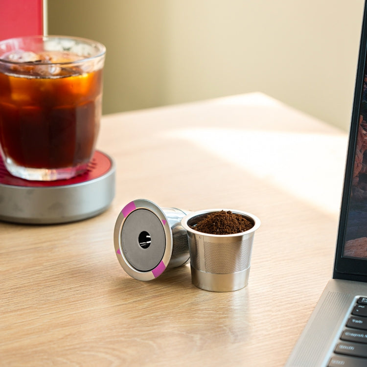 For Keurig Coffee Maker Reusable Filter Cup Stainless Steel Single Hole K Cup - Coffee Machine Parts by buy2fix | Online Shopping UK | buy2fix