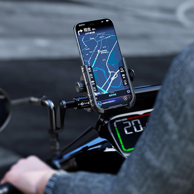 Kewig Motorcycle Bicycle Non-Blocking Mobile Phone Camera Navigation Bracket(M29-C2) - Holder by kewig | Online Shopping UK | buy2fix