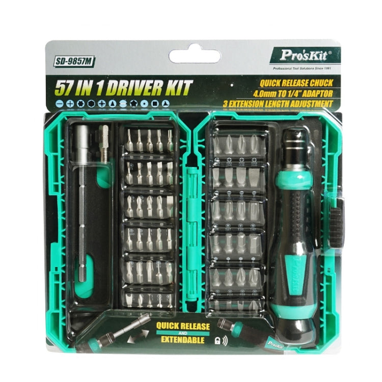 ProsKit SD-9857M 57 In 1 Repair Screwdriver Set Phone Computer Disassembly Tools by ProsKit