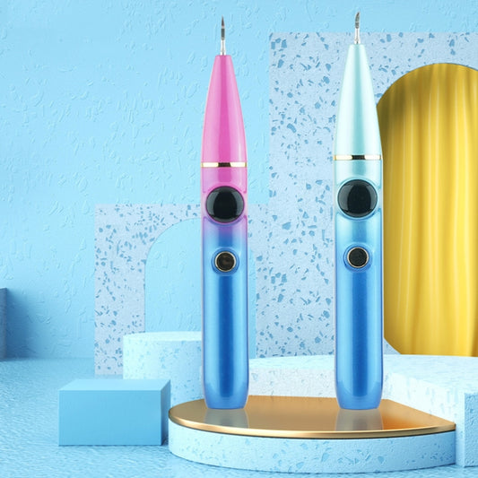 FY-B700 Visual Ultrasonic Scaler Tartar Calculus Tooth Stain Remover Dental Beauty Instrument(Red Blue Gradient) by buy2fix