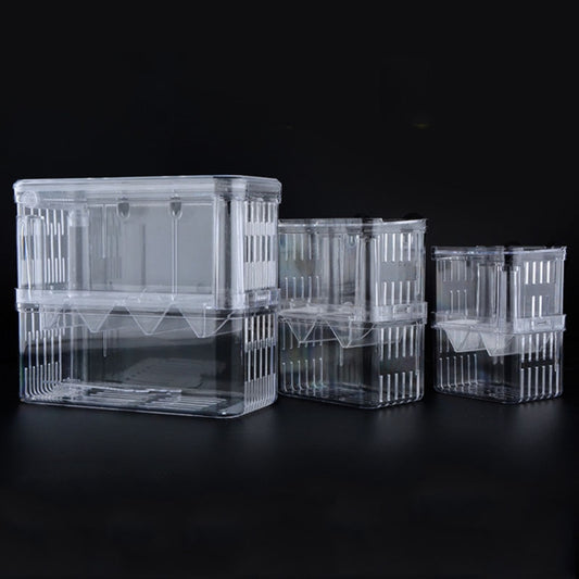 Large Peacock Fish Double Layer Transparent Breeding Isolation Box Aquarium Breeding Box - Fish Tanks & Accessories by buy2fix | Online Shopping UK | buy2fix