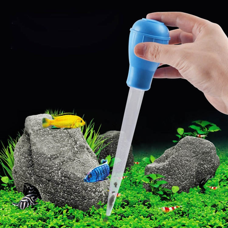 Small Fish Tank Water Change Suction Pooper Manual Mini Suction Tube(Green) - Cleaning Tools by buy2fix | Online Shopping UK | buy2fix