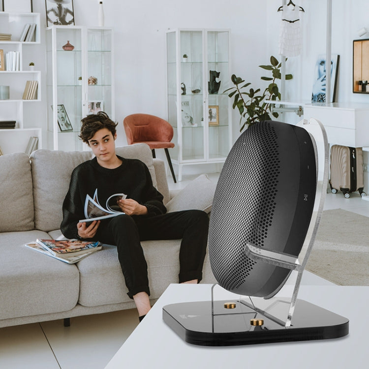 For B&O Beoplay A1 / Beosound A1 2nd Speaker Acrylic Desktop Stand Holder(Black) - Speaker Bracket by buy2fix | Online Shopping UK | buy2fix