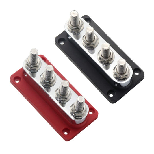 600A 48V RV&Ship Modification 4-way Large Electric DC Busbar(AOA4713CR-M10) by buy2fix