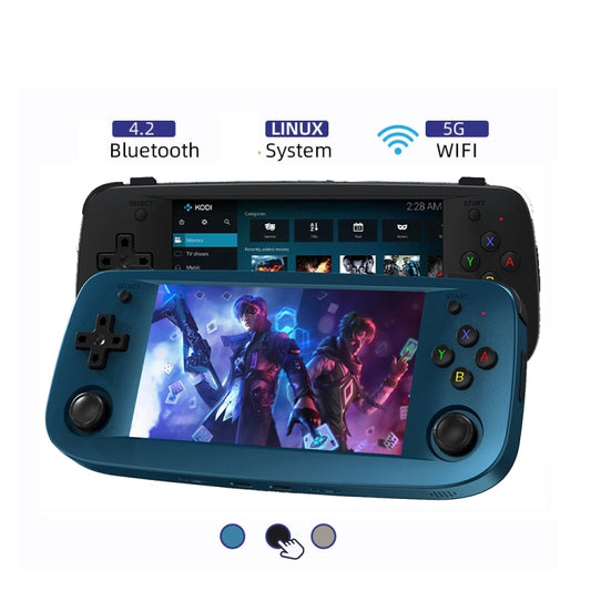 ANBERNIC RG503 4.95-Inch OLED Screen 960 X 544 Open Source Handheld Retro Game Console 16G+64G 20000 Games(Gray) by ANBERNIC