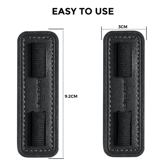 AhaStyle PT184 Adhesive PU Leather Pen Holder(Black) by AhaStyle