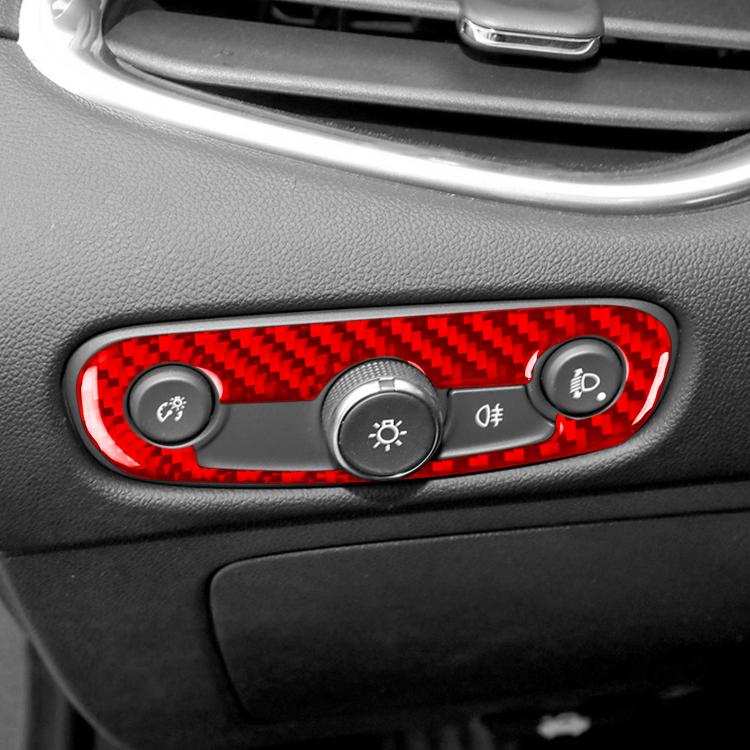 For Chevrolet Malibu 2016-2024 A Model Left-hand Drive Headlight Switch Sticker(Black) - Car Interior Mouldings by buy2fix | Online Shopping UK | buy2fix
