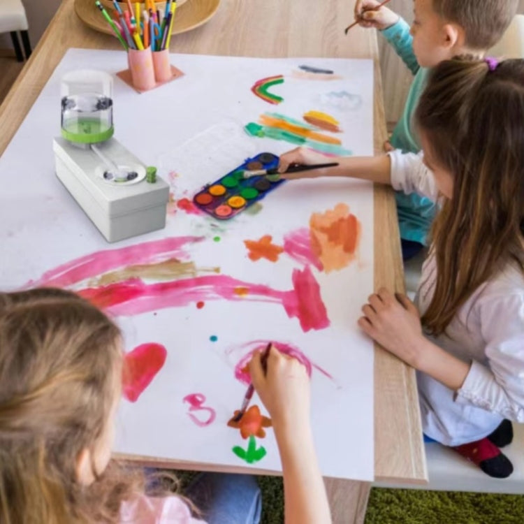 Oil Painting Brush Cleaner Tool with Water Container Paint Pen Washer GEN 1 Green by buy2fix