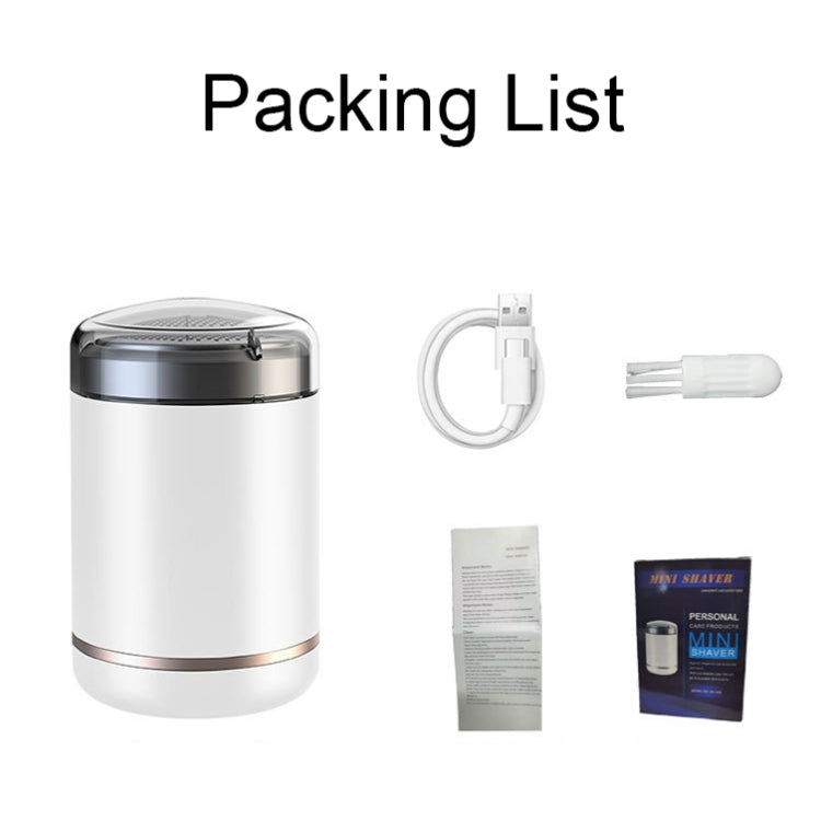 SH-588 USB Charging Electric Mini Shaver Portable Car Travel Shaver(Gray Black) by buy2fix