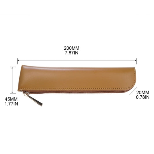 AhaStyle WG11 Leather Nib Pen Holder Pen Case Convenience Anti Lost Bag(Black) - Pen Holder by AhaStyle | Online Shopping UK | buy2fix