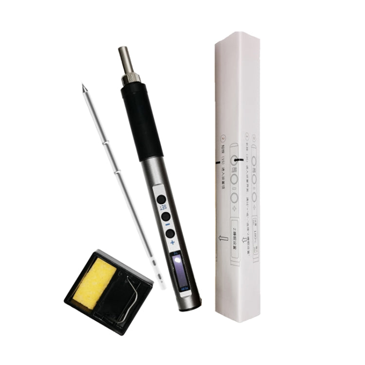 T12-BC2 PTS100 Intelligent Portable Digital Display Small Constant Temperature Repair Soldering Iron PD65W Powered Mini Soldering Station - Electric Soldering Iron by buy2fix | Online Shopping UK | buy2fix