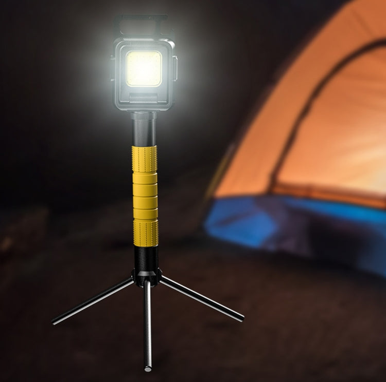 Double Sided COB Flashlight Mini Keychain Light Camping Light Without Stand by buy2fix