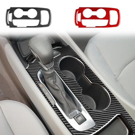 For Chevrolet Malibu 2016-2024 B Model Left-hand Drive Gear Panel Sticker(Red) - Car Interior Mouldings by buy2fix | Online Shopping UK | buy2fix