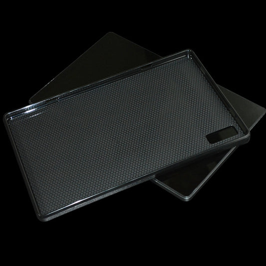 For Blackview Tab 11 / Tab 11 SE Black Lightweight Matte Tablet Protective Cover Anti-Drop Silicone Case by buy2fix