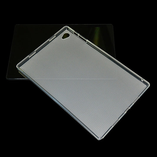 For Blackview Tab 15 / Tab 15 Pro Transparent Lightweight Matte Tablet Protective Cover Anti-Drop Silicone Case by buy2fix