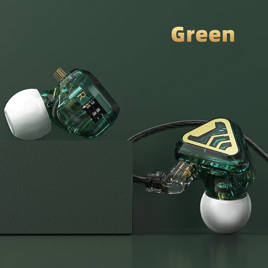 CVJ In-Ear Wired Gaming Earphone, Color: Green by CVJ