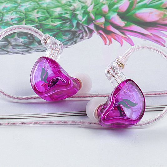 FZ In Ear Type Live Broadcast HIFI Sound Quality Earphone, Color: Purple by FZ