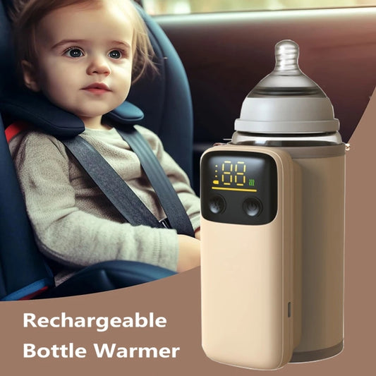 18W Fast Charging Baby Bottle Warmer With Digital Display, Spec: Flagship Version by buy2fix